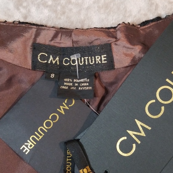 CM COUTURE NWT beautiful formal dress - Picture 4 of 8